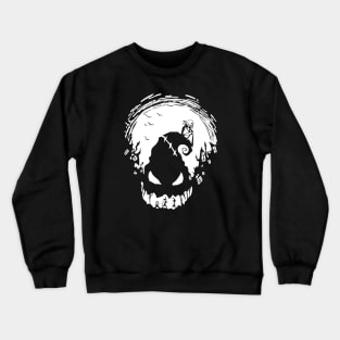 Nightmare before Christmas minimal Crewneck Sweatshirt